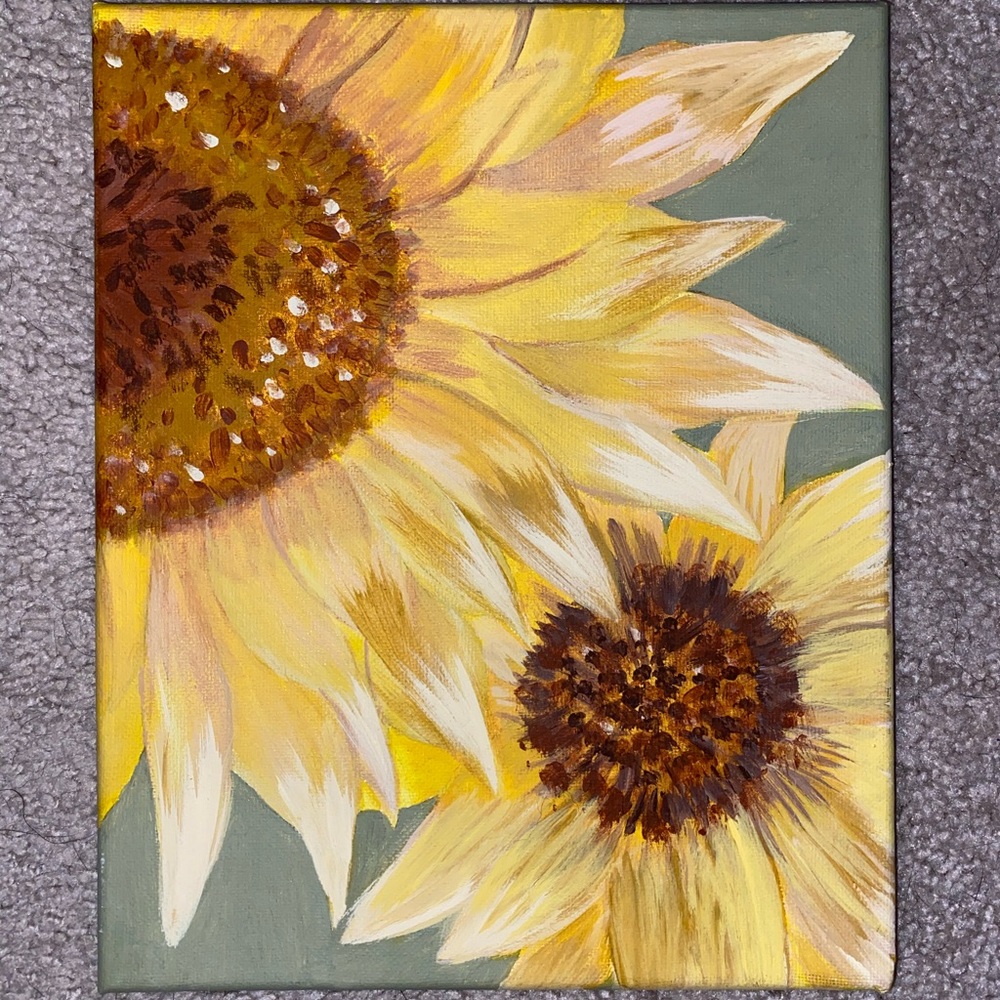 Sunflower Painting